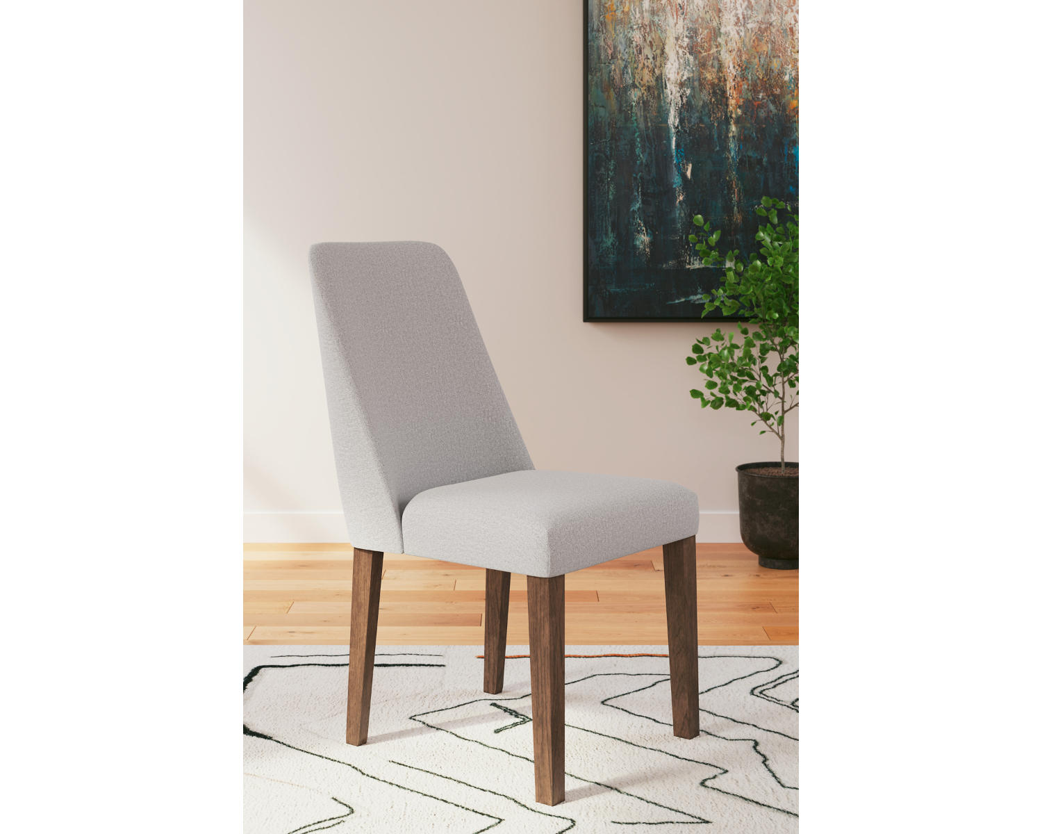 Lyncott Dining Table and 4 Chairs