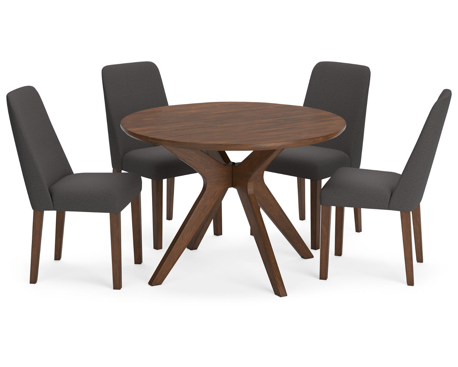 Lyncott Dining Table and 4 Chairs
