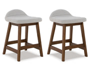 Lyncott Counter Height Bar Stool (Set of 2)