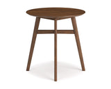 Mesa de comedor Lyncott de altura de mostrador