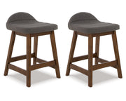 Lyncott Counter Height Bar Stool (Set of 2)