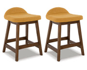 Lyncott Counter Height Bar Stool (Set of 2)