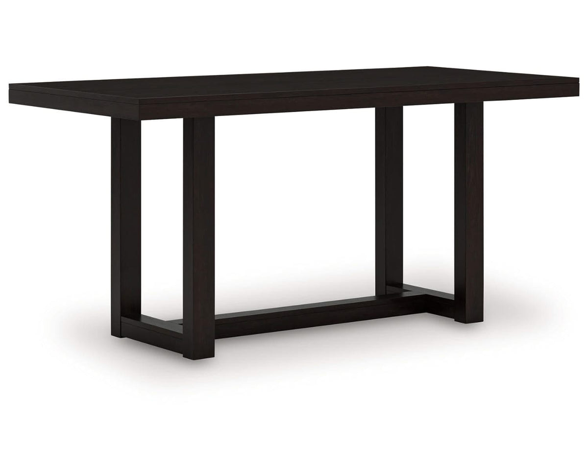 Mesa de comedor Neymorton de altura de mostrador