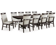 Neymorton Dining Table and 10 Chairs