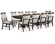 Neymorton Dining Table and 10 Chairs