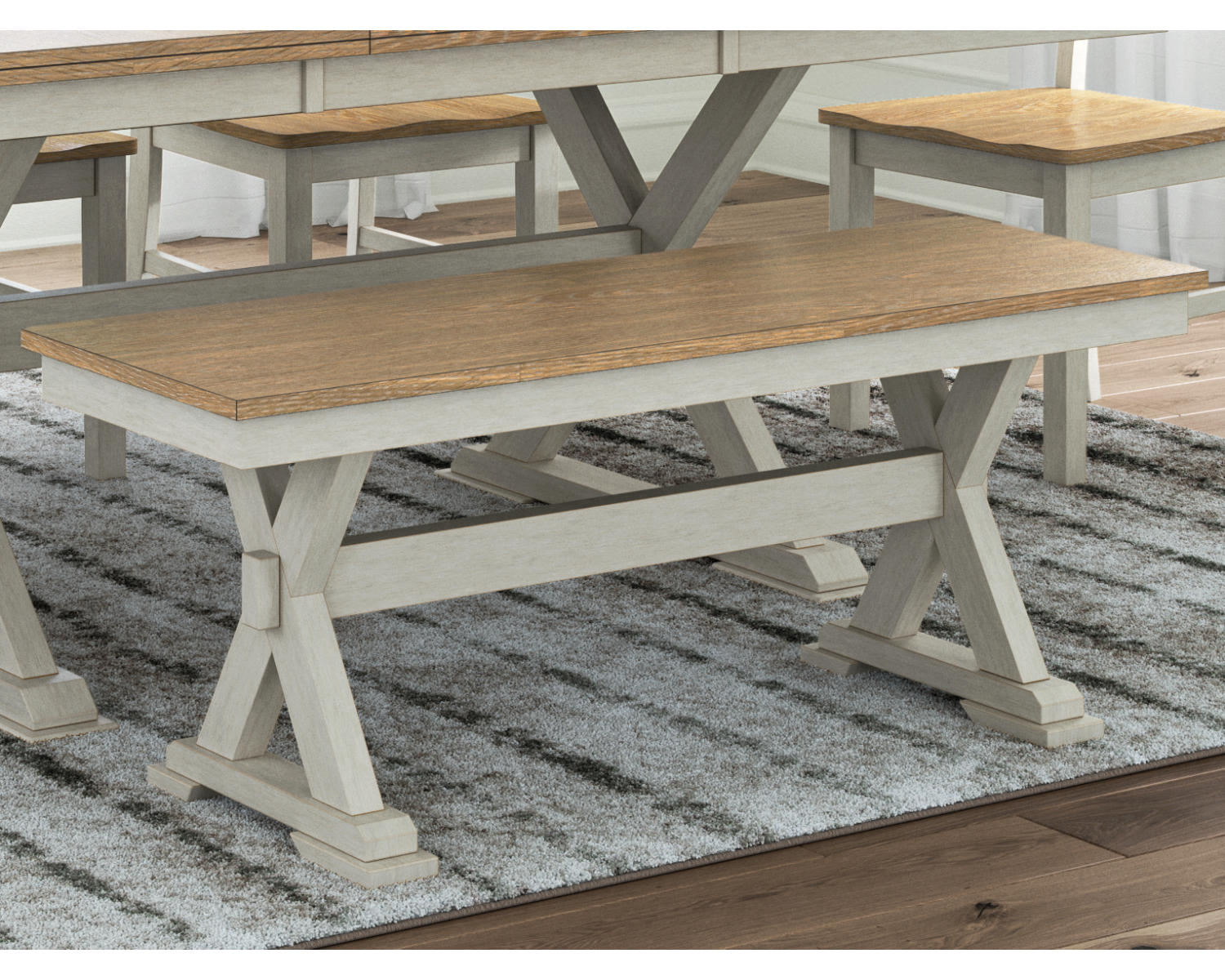 Purlaney 48" Dining Bench