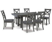 Myshanna Dining Table and 6 Chairs