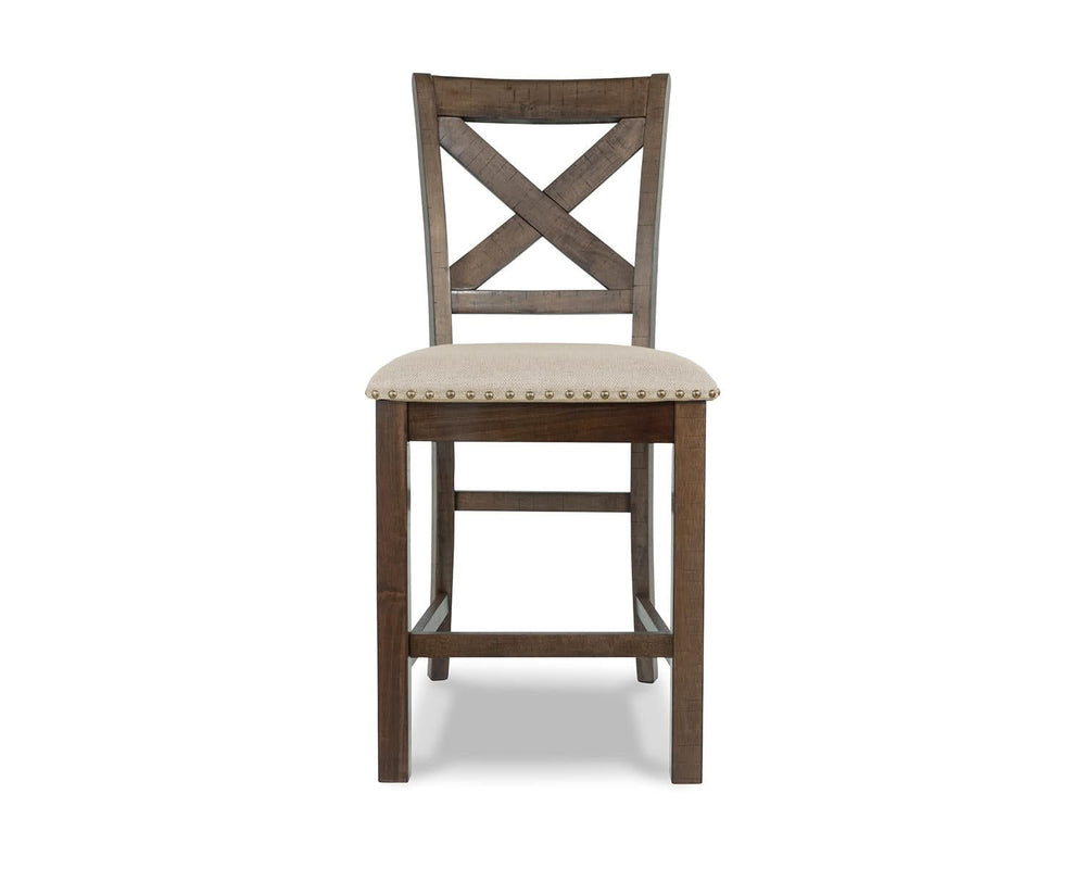 Moriville Counter Height Dining Table and 6 Barstools