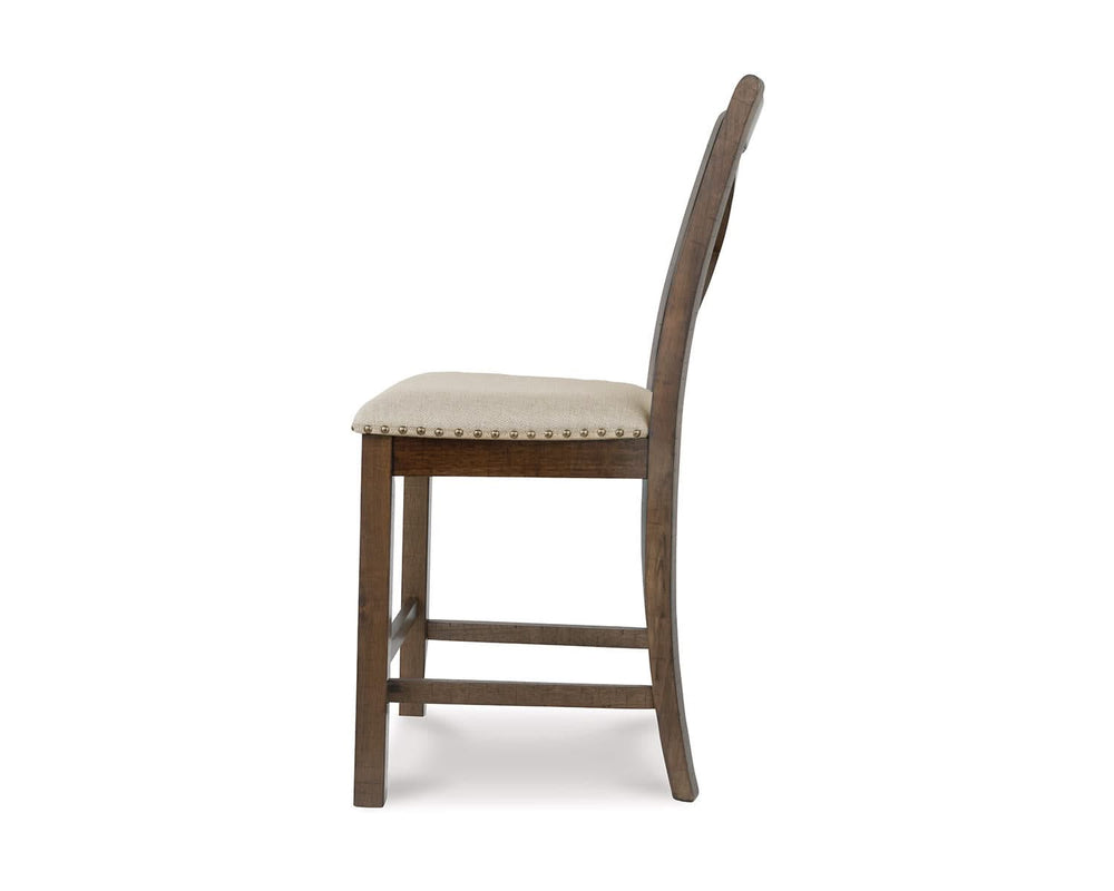 Moriville Counter Height Dining Table and 6 Barstools