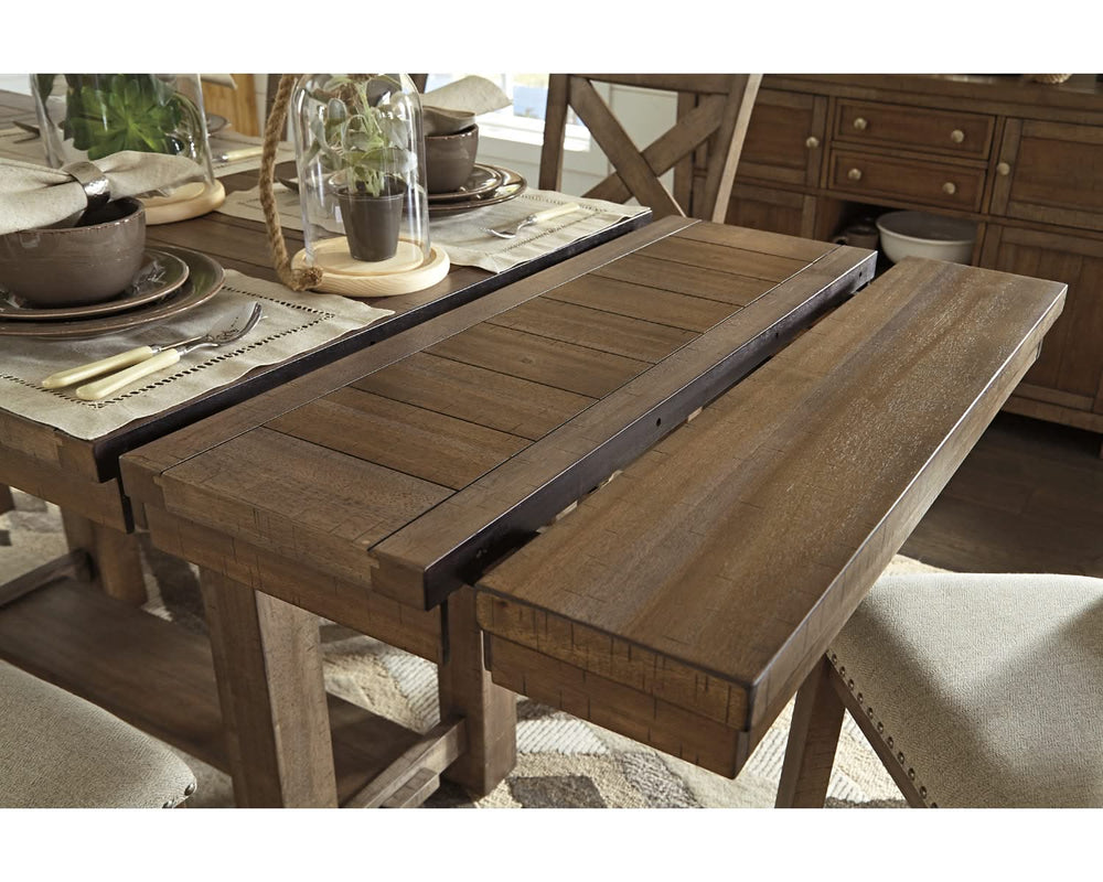 Mesa extensible de comedor de altura de mostrador Moriville