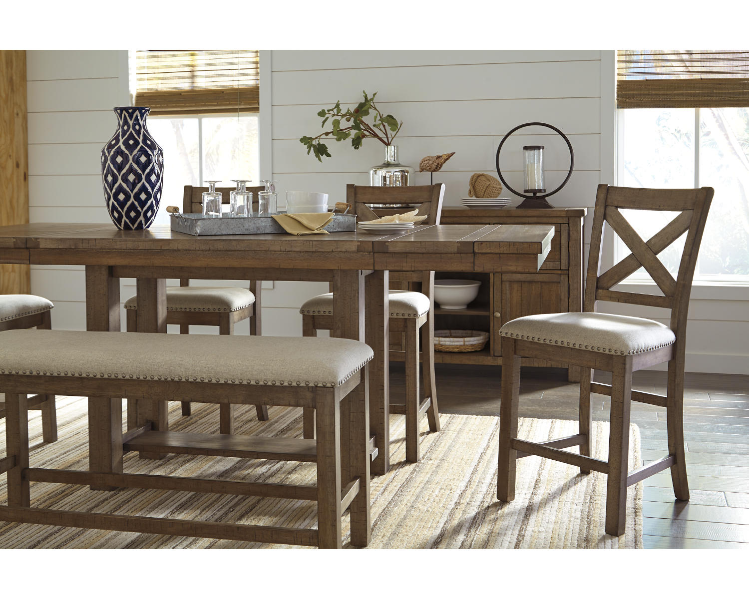 Moriville Counter Height Dining Bench