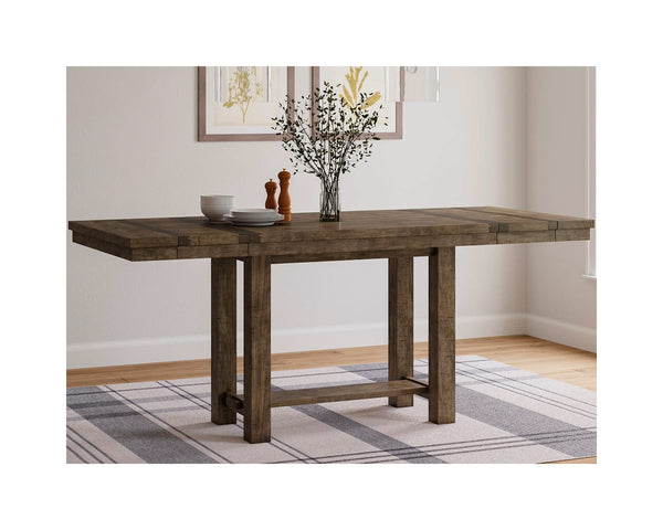 Mesa extensible de comedor de altura de mostrador Moriville