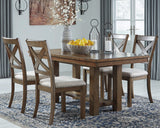 Mesa de comedor Moriville y 8 sillas
