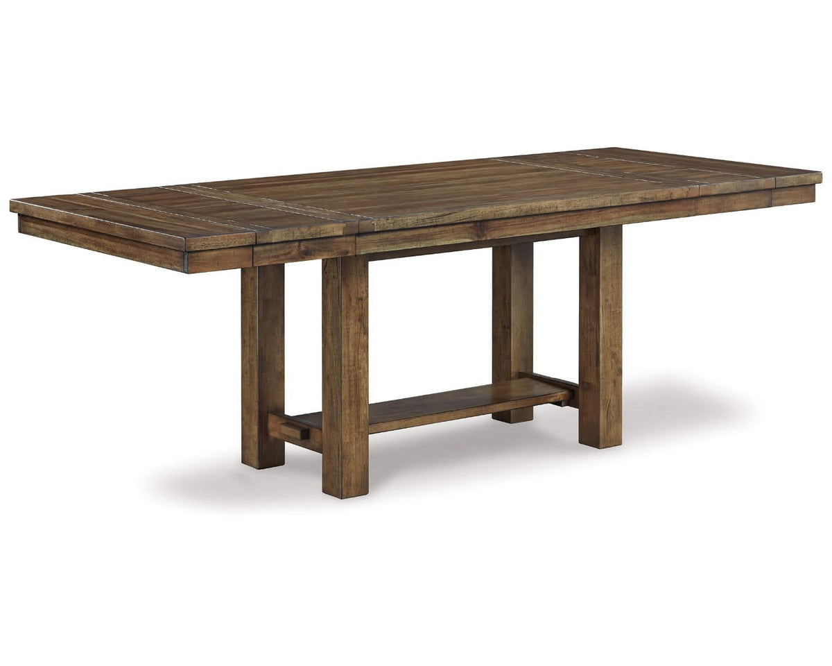 Moriville Dining Table and 4 Chairs and Bench