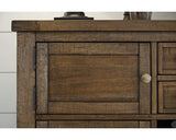 Mesa de comedor Moriville y 8 sillas