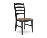 Mesa de comedor Wildenauer, 2 sillas y 2 bancos