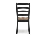 Mesa de comedor extensible Wildenauer y 6 sillas