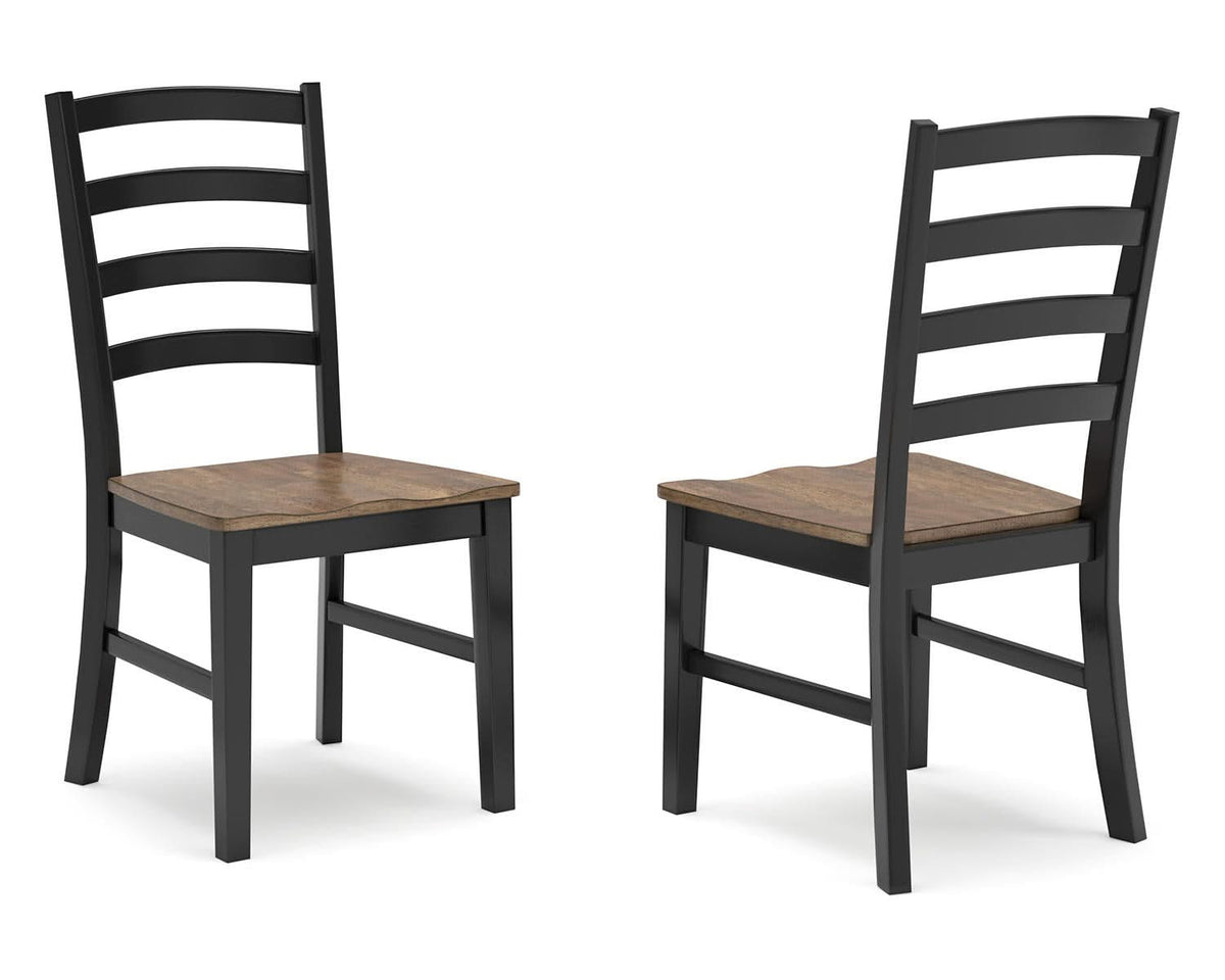 Silla de comedor Wildenauer (juego de 2)