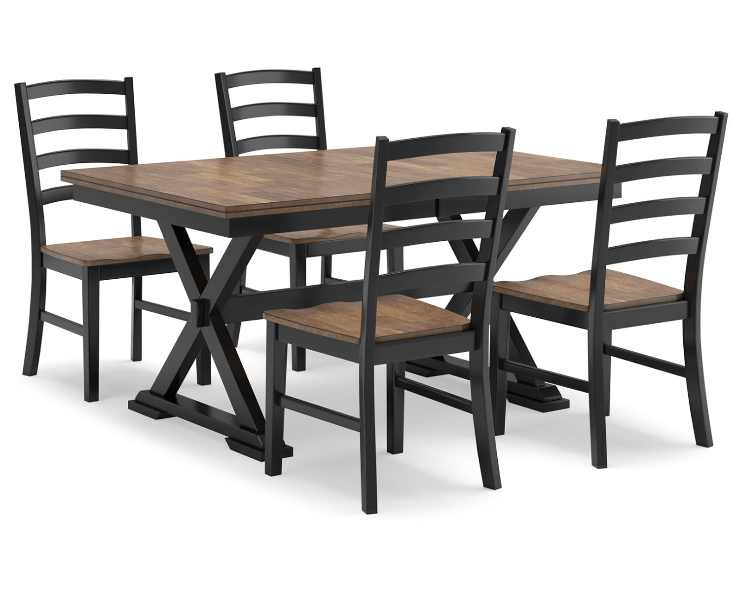 Wildenauer Dining Table and 4 Chairs