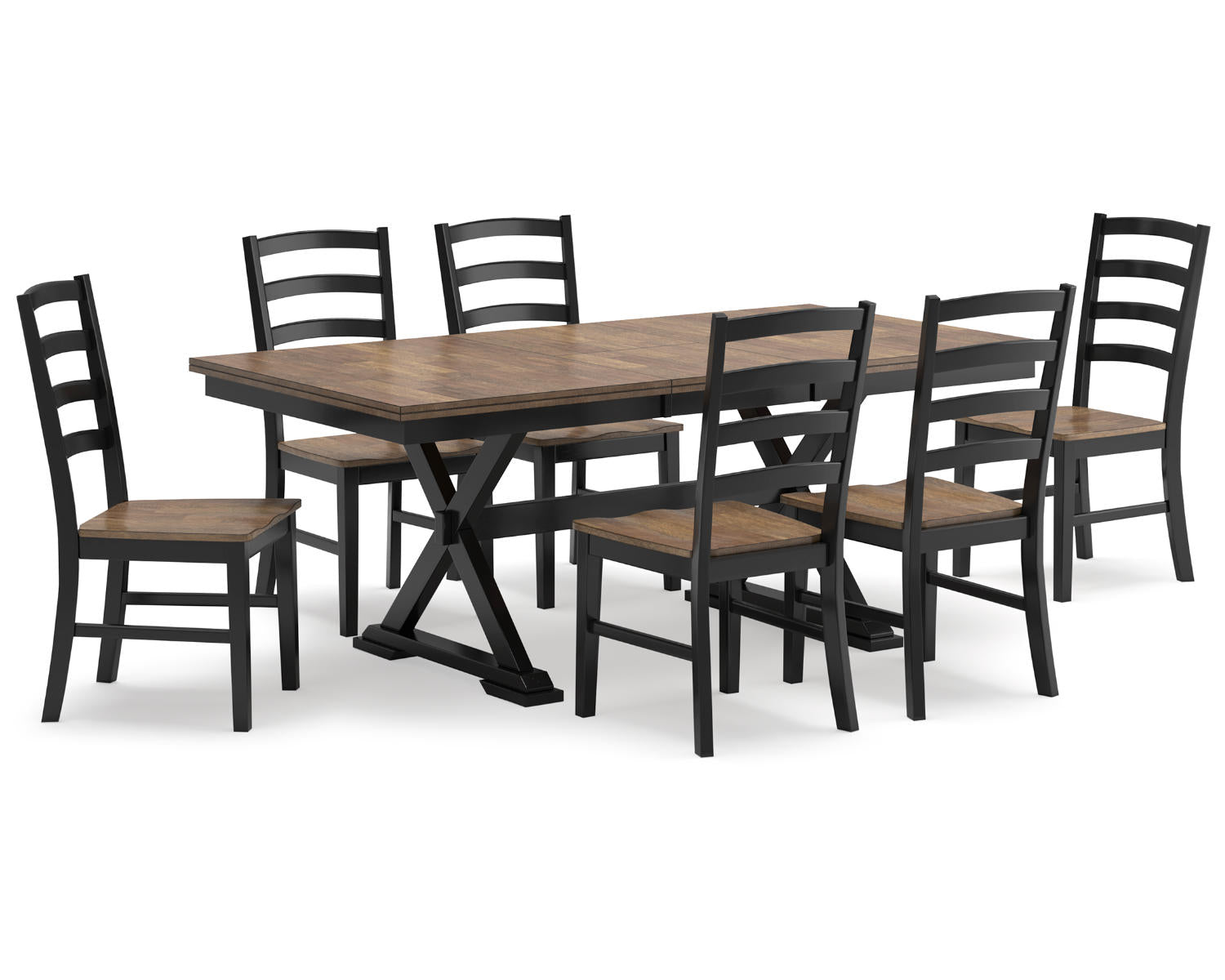 Wildenauer Extension Dining Table and 6 Chairs