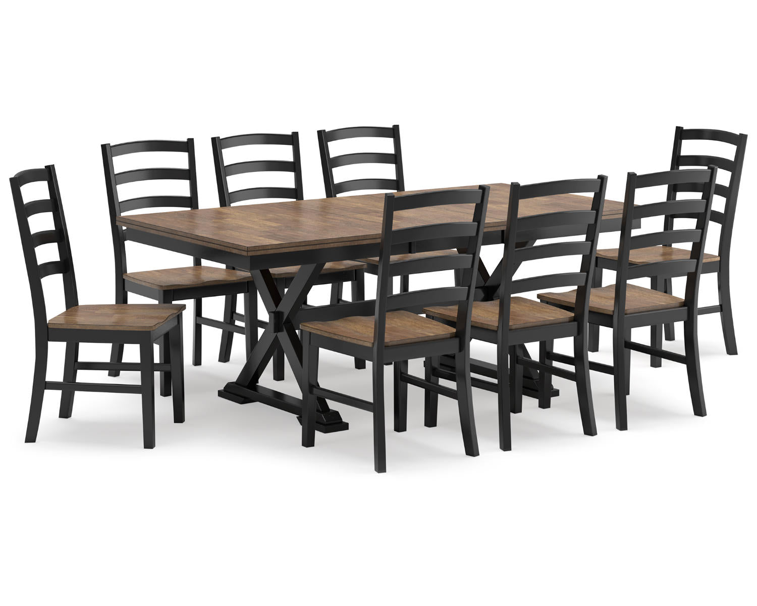 Wildenauer Dining Table and 8 Chairs