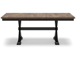 Wildenauer Dining Table, 4 Chairs and Bench
