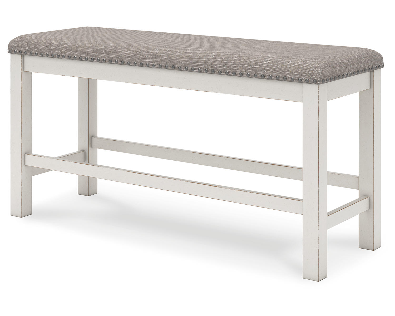 Robbinsdale Counter Height Dining Table, 4 Barstools and Bench