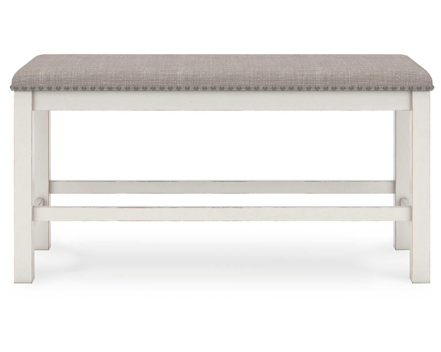 Robbinsdale Counter Height Dining Table, 4 Barstools and Bench