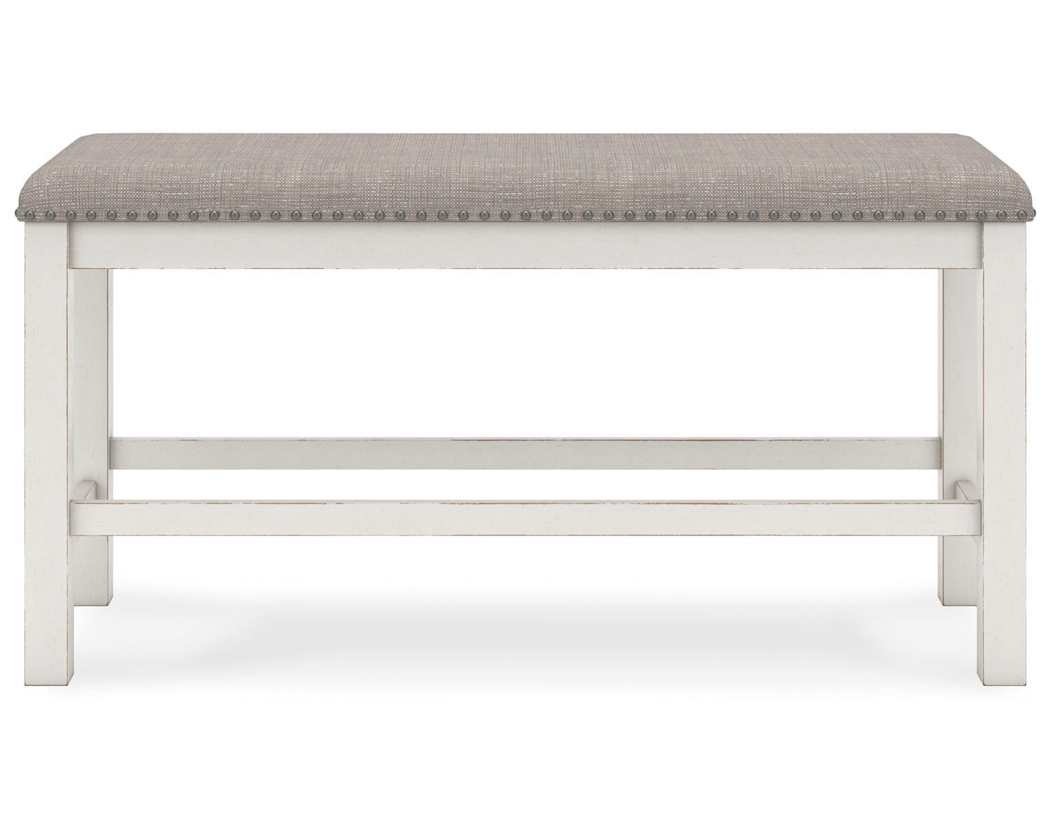 Robbinsdale Counter Height Dining Table, 4 Barstools and Bench