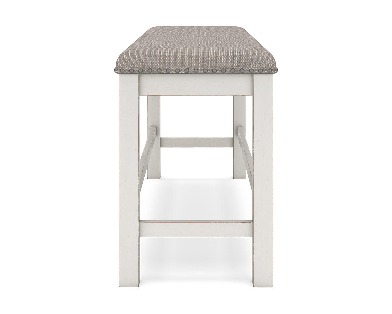 Robbinsdale Counter Height Dining Table, 4 Barstools and Bench