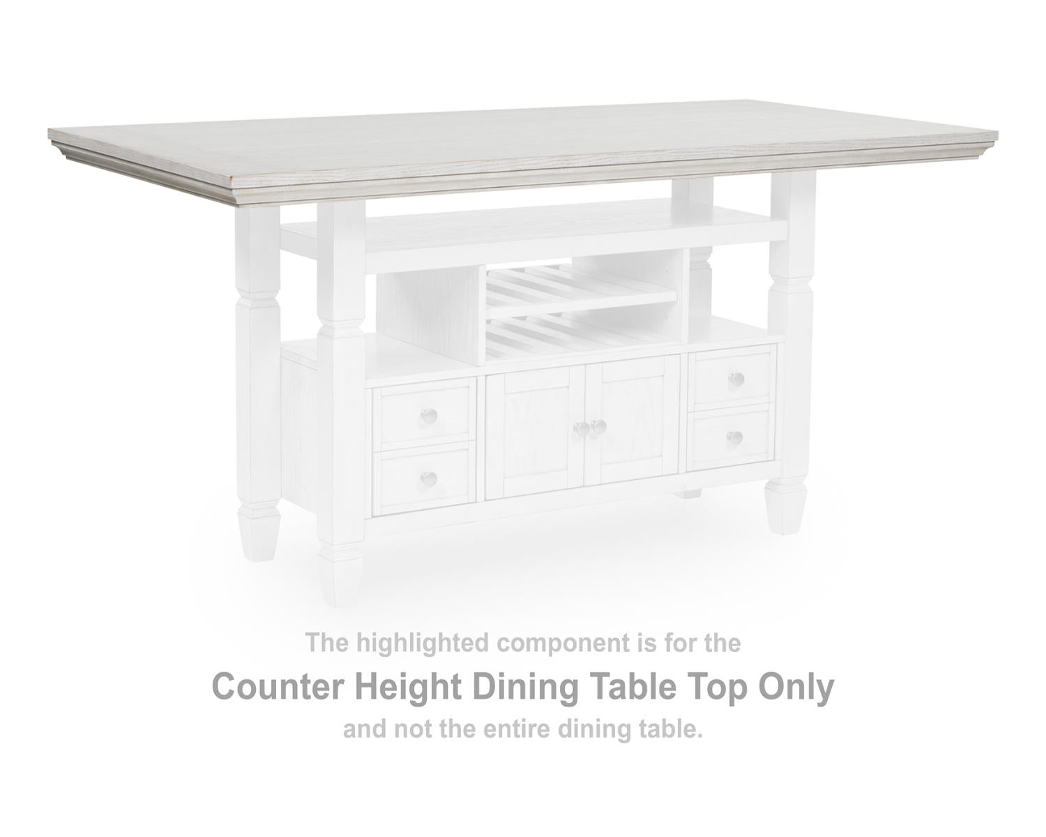 Robbinsdale Counter Height Dining Table Top