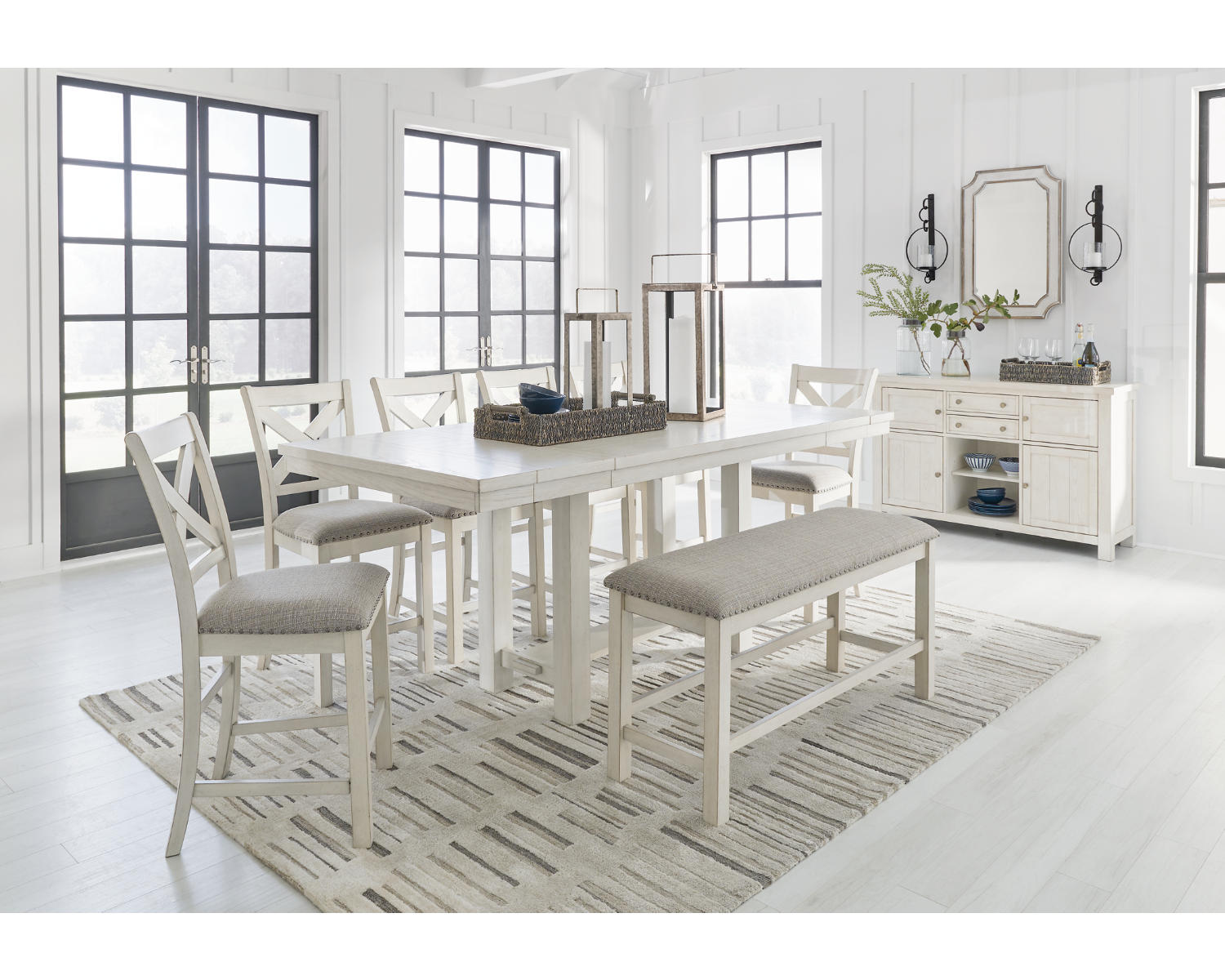 Robbinsdale 49" Counter Height Dining Bench