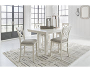 Robbinsdale Counter Height Dining Table and 4 Barstools