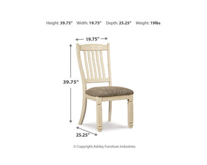 Bolanburg Dining Table and 6 Chairs with Server