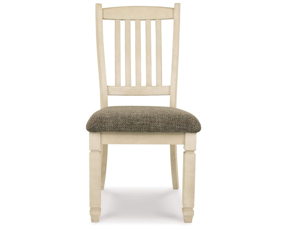 Bolanburg Dining Table, 4 Chairs, Bench, Server and Display Cabinet