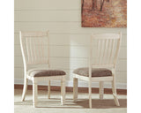 Bolanburg Dining Table with 2 Chairs and 2 Benches
