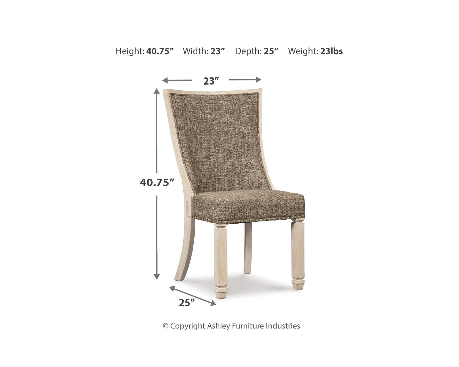 Bolanburg Dining Table, 6 Chairs and Bench