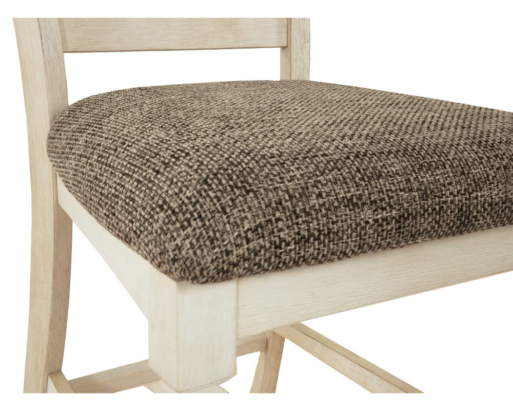 Mesa de comedor Bolanburg de altura de mostrador con 4 taburetes