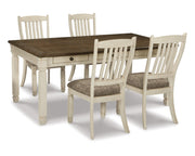 Bolanburg Dining Table with 4 Chairs