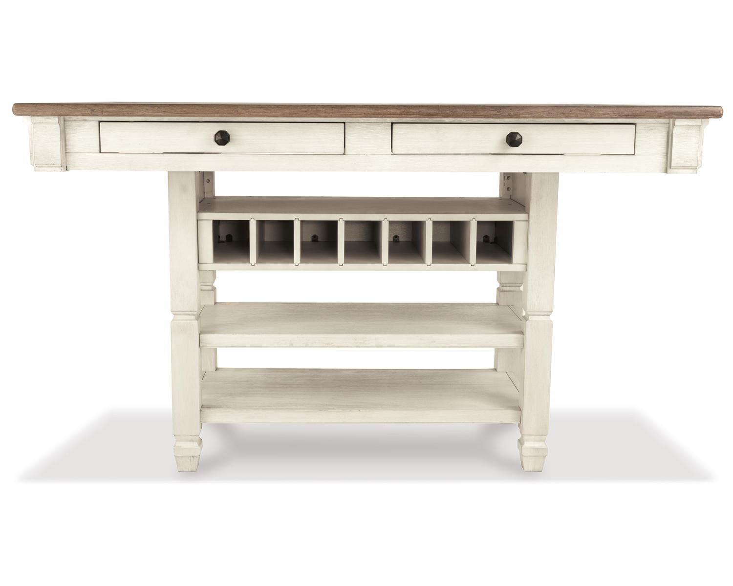 Bolanburg Counter Height Dining Table, 4 Barstools, Bench and Server