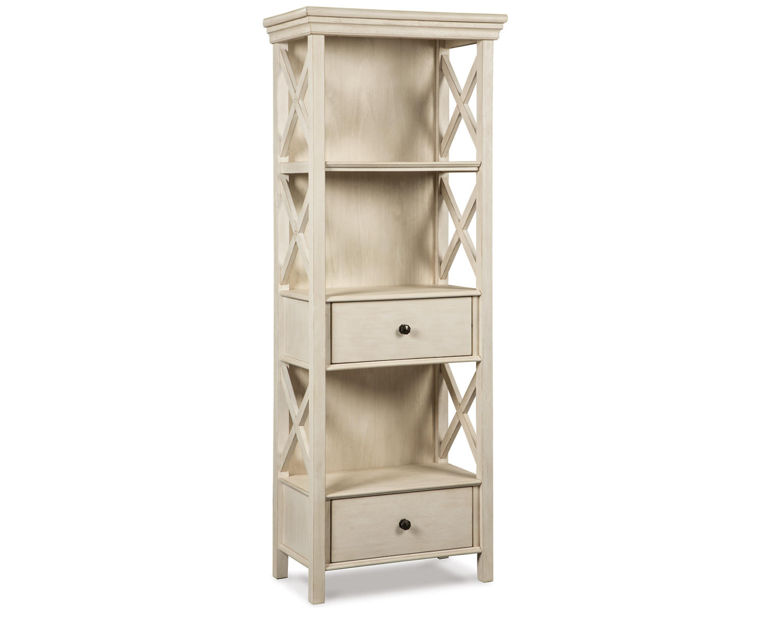Bolanburg Counter Height Table with 6 Barstools, Server and Display Cabinet
