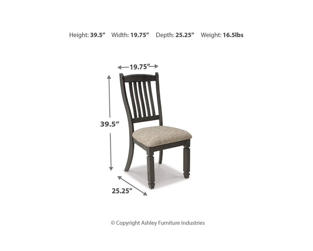 Tyler Creek Dining Table and 6 Chairs