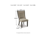 Silla de comedor Tyler Creek (juego de 2)
