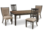 Tyler Creek Dining Table and 4 Chairs