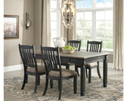 Tyler Creek Dining Table and 4 Chairs