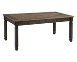Tyler Creek Dining Table, 4 Chairs and Bench