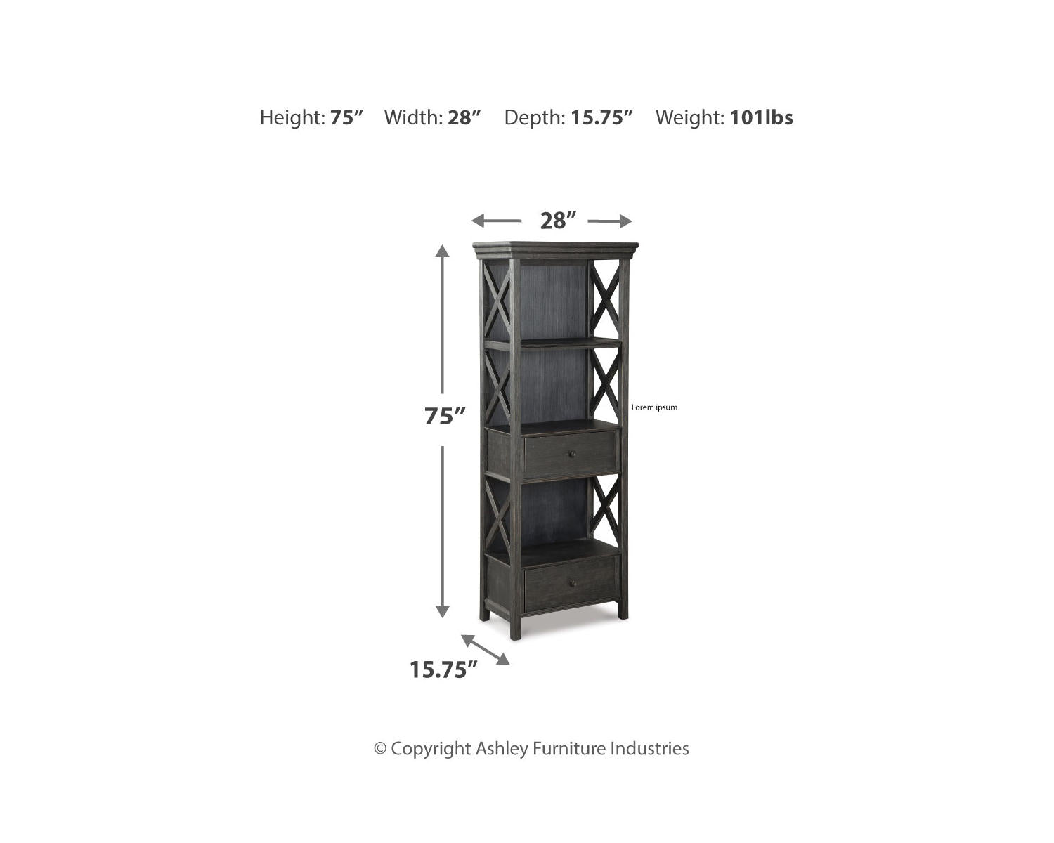 Tyler Creek Display Cabinet