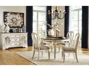 Mesa extensible de comedor Realyn