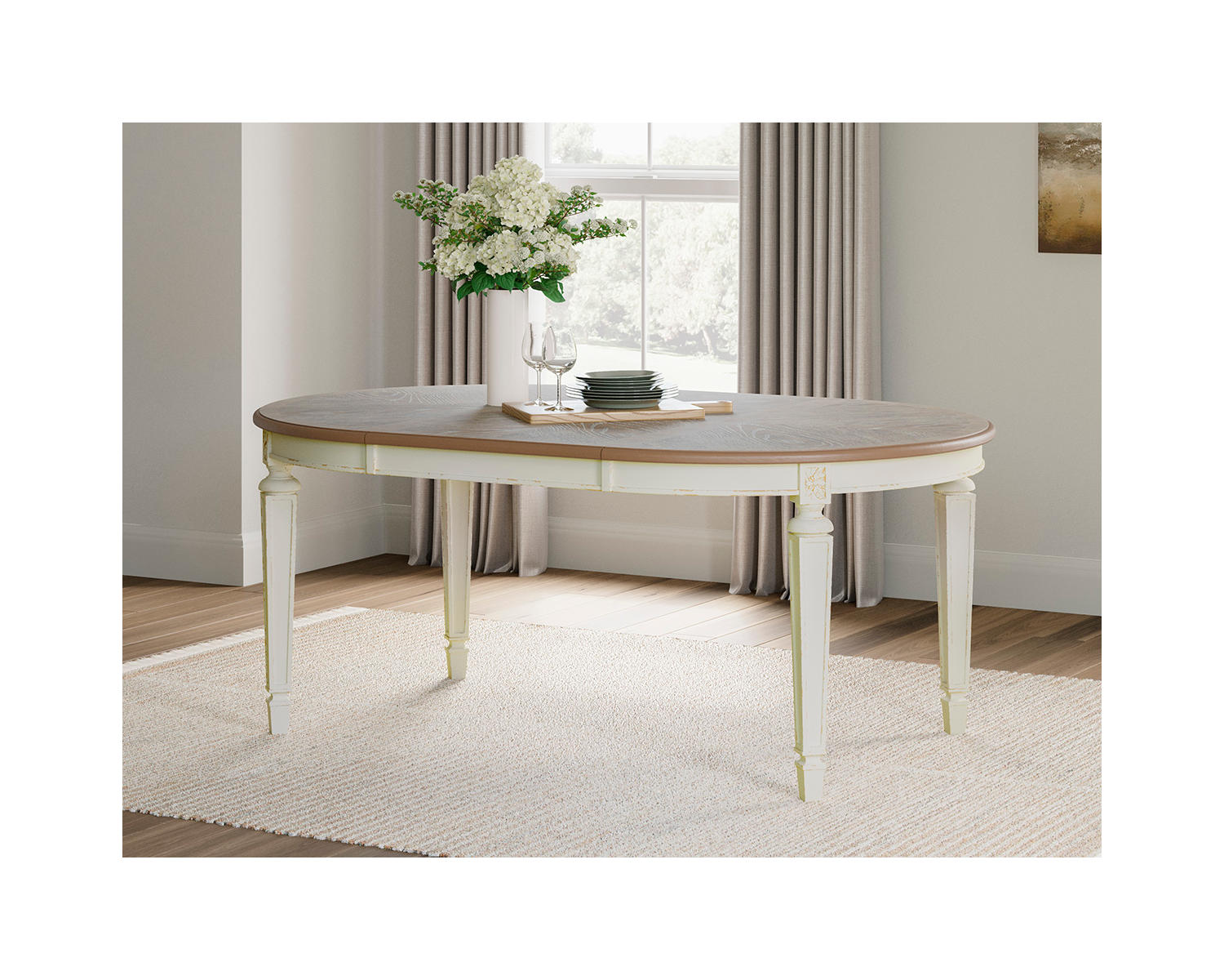 Realyn Dining Extension Table