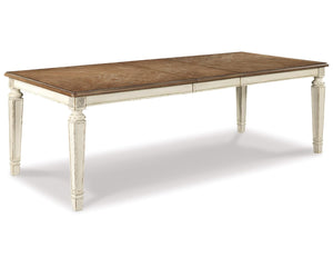 Realyn Dining Table with 8 Chairs